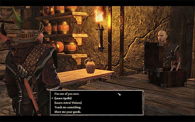 Connor runs a shop in the Citadel - Calador - Spell teachers - Risen 3: Titan Lords - Game Guide and Walkthrough