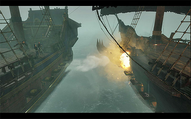 You can obtain the Inquisitions vessel by winning a naval battle - Pirate Alliance - Main Quests - Antigua - Risen 3: Titan Lords - Game Guide and Walkthrough
