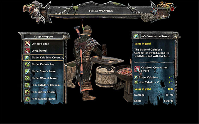Use the anvil - Weapons quests - Risen 3: Titan Lords - Game Guide and Walkthrough