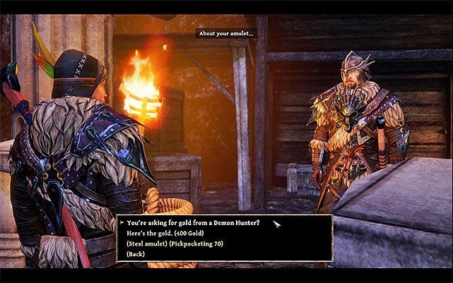 There are several ways, in which you can obtain the amulet - The Minions Weapons Store - Side Quests - Skull Island - Risen 3: Titan Lords - Game Guide and Walkthrough