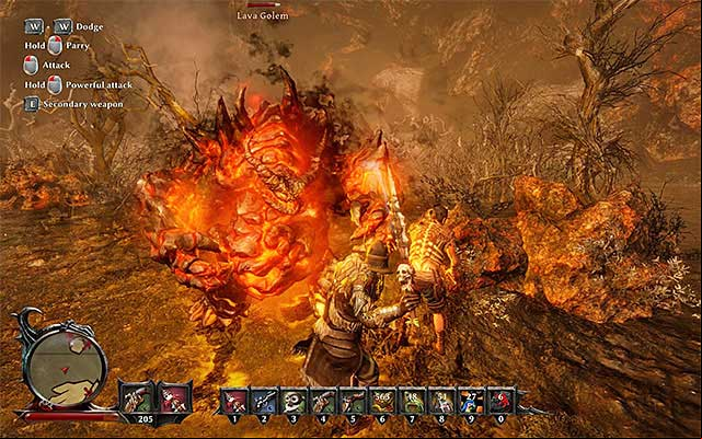 Blocking is very important, especially in fight with a stronger opponent - Melee combat - Risen 3: Titan Lords - Game Guide and Walkthrough