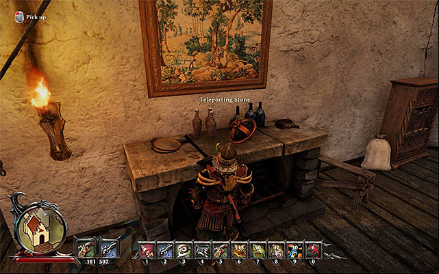 An example teleporting stone - Teleporter maps - Risen 3: Titan Lords - Game Guide and Walkthrough