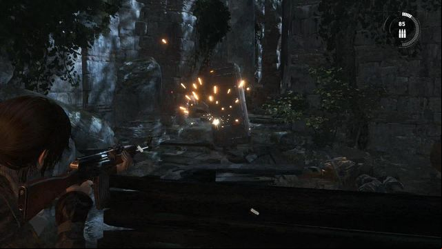 When you run into shielded opponents in the next part of the location, when you fought against them at the copper mill - Rise of the Tomb Raider: Defeat Trinity forces, walkthrough - Rescue Mission - Rise of the Tomb Raider Guide