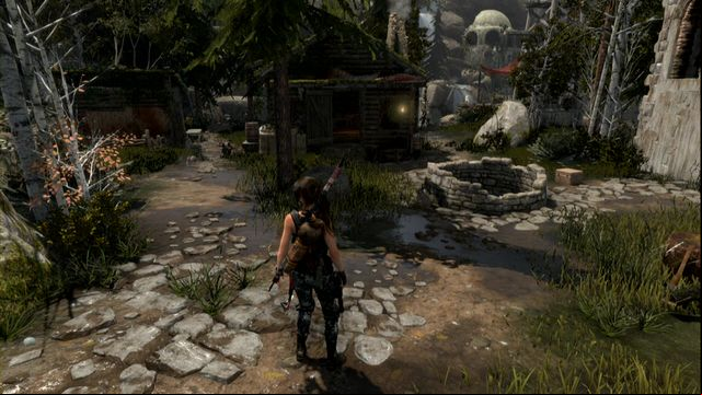You can easily perform the dive in the Geothermal Valley - Rise of the Tomb Raider: For My Next Trick... achievement walkthrough, tips - Achievements - Rise of the Tomb Raider Guide