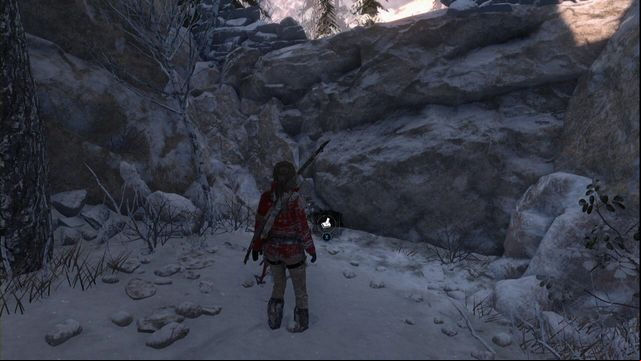 Close to the camp, at the end of the side-road - Rise of the Tomb Raider: Challenges and chests, Siberian Wilderness secrets - Siberian Wilderness - Rise of the Tomb Raider Guide