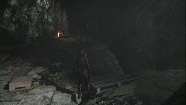 After you exit the Geothermal Valley, climb down, on the left (the screenshot) - Rise of the Tomb Raider: Documents, The Acropolis secrets, locations, tips - The Acropolis - Rise of the Tomb Raider Guide