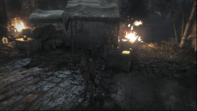 It is in the box, in the central spot of the same location as Remnants Bazaar, when you visit the location for the second time - Rise of the Tomb Raider: Documents, The Acropolis secrets, locations, tips - The Acropolis - Rise of the Tomb Raider Guide