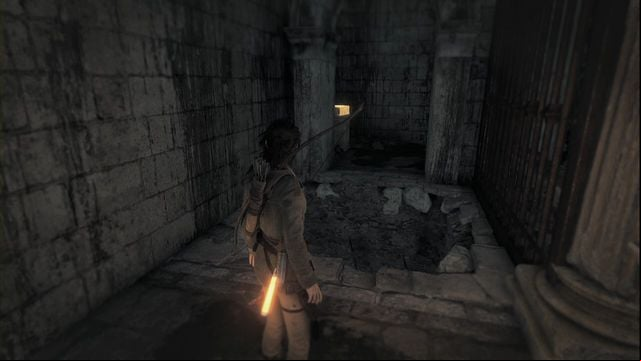 From camp Greek fires storage walk over into a smaller chamber (Northwards), Where there is a statue - Rise of the Tomb Raider: Relics, murals, Flooded Archives secrets, tips - Flooded Archives - Rise of the Tomb Raider Guide