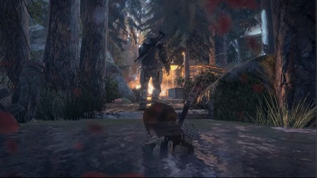 During the game, you will have several opportunities to eliminate opponents this way - Rise of the Tomb Raider: Glub Glub Glub achievement walkthrough, tips - Achievements - Rise of the Tomb Raider Guide