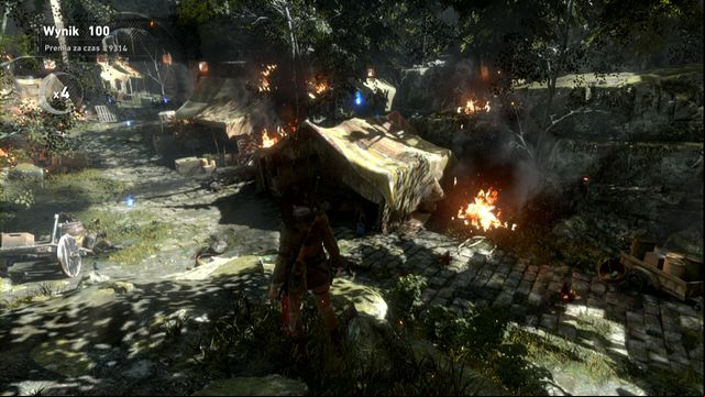 In the Score Attack mode, you need to reach a specific score for each grade - brown, silver and gold - Rise of the Tomb Raider: Well Begun Is Half Done achievement walkthrough, tips - Achievements - Rise of the Tomb Raider Guide