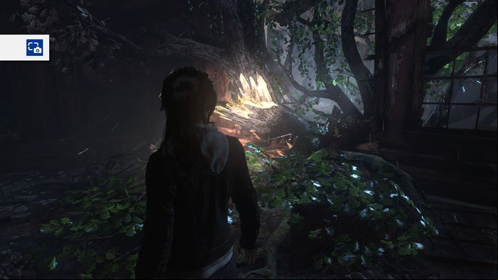 Now go back to the closed door on the right - Rise of the Tomb Raider, Blood Ties: Discover the clues, safe - walkthrough - Walkthrough | Blood Ties DLC - Rise of the Tomb Raider Guide