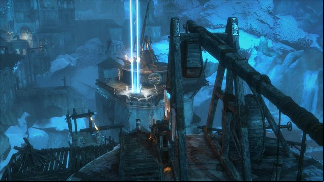 As soon as you get to the winch of the third trebuchet, you will be attacked by Deathless archers - Rise of the Tomb Raider: Destroy the gate and repel the attack, walkthrough - Gate Crasher - Rise of the Tomb Raider Guide