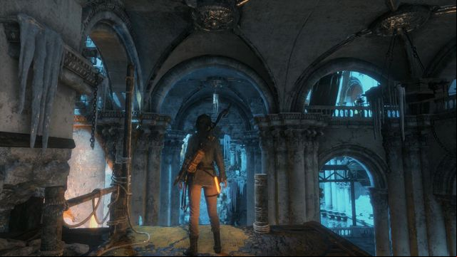 This way, you should finally be able to get to your destination - Rise of the Tomb Raider: Climb the tower, walkthrough - You Shall Not - Rise of the Tomb Raider Guide