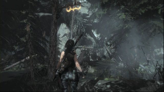 The path to the tomb - Rise of the Tomb Raider: Tomb - Catacombs of Sacred Waters 8/9 secrets - Geothermal Valley - Rise of the Tomb Raider Guide