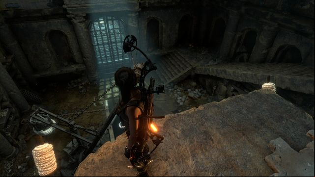 Levers that release the gas are on both sides of the ledge. - Rise of the Tomb Raider: Tomb - Chamber of Exorcism 9/9, Lost City secrets - Lost City - Rise of the Tomb Raider Guide