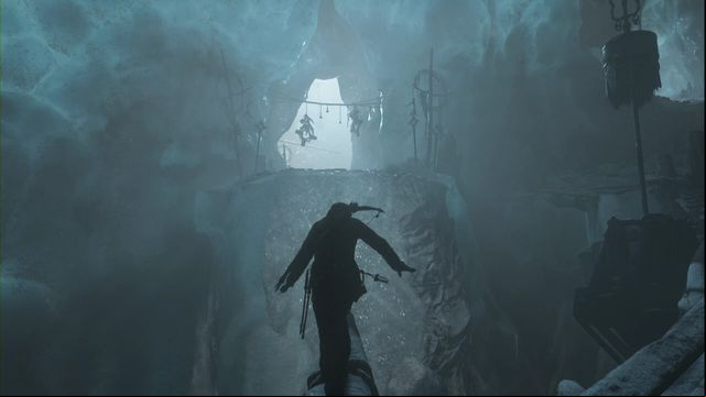 You find the entrance to the tomb right after Lara spots the ship - Rise of the Tomb Raider: Tomb - Ice Ship 1/9, Glacial Caverns secrets, tips - Glacial Caverns - Rise of the Tomb Raider Guide