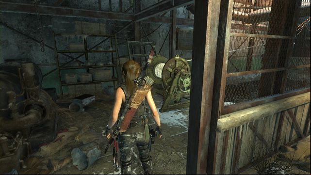 In the spot where you have to remove live wires from water - Rise of the Tomb Raider: Relics, Soviet Installation secrets, map, tips - Soviet Installation - Rise of the Tomb Raider Guide