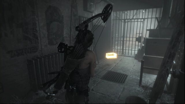 In one of the cells, in the corridor on the left - Rise of the Tomb Raider: Relics, Soviet Installation secrets, map, tips - Soviet Installation - Rise of the Tomb Raider Guide
