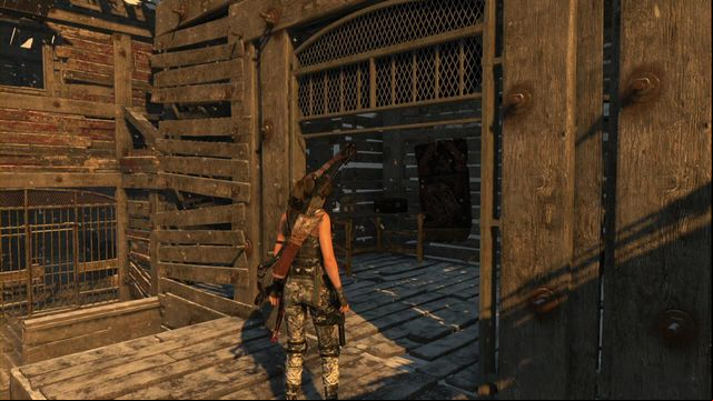 Burn up the material and jump up - Rise of the Tomb Raider: Relics, Soviet Installation secrets, map, tips - Soviet Installation - Rise of the Tomb Raider Guide