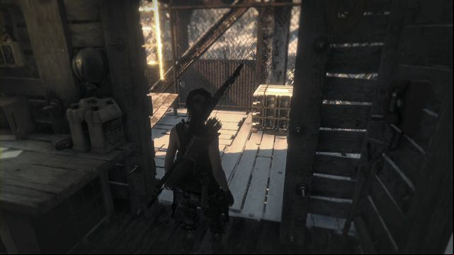 On the crate, right after you exit the Supply store - Rise of the Tomb Raider: Documents, Soviet Installation secrets, map, tips - Soviet Installation - Rise of the Tomb Raider Guide