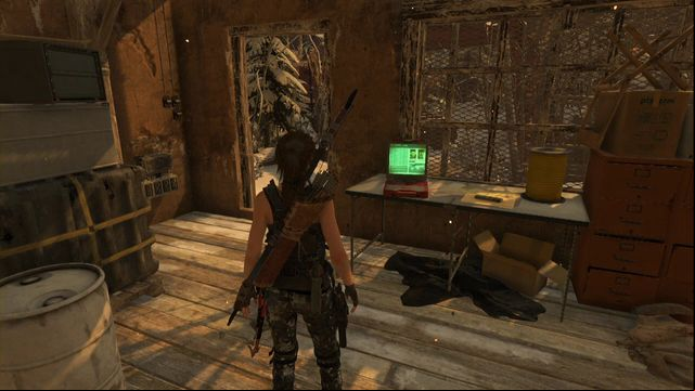 Right after you enter the building, on the desk to the left - Rise of the Tomb Raider: Documents, Soviet Installation secrets, map, tips - Soviet Installation - Rise of the Tomb Raider Guide