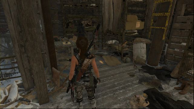 Before you climb the ladder - Rise of the Tomb Raider: Documents, Soviet Installation secrets, map, tips - Soviet Installation - Rise of the Tomb Raider Guide