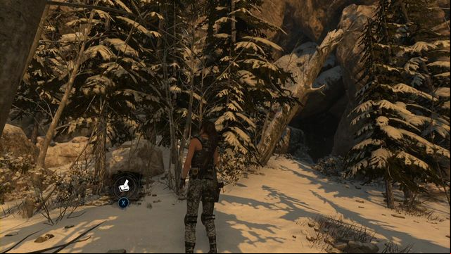 right in front of the crypt entrance - Rise of the Tomb Raider: Chests, crypt treasures, Soviet Installation secrets - Soviet Installation - Rise of the Tomb Raider Guide