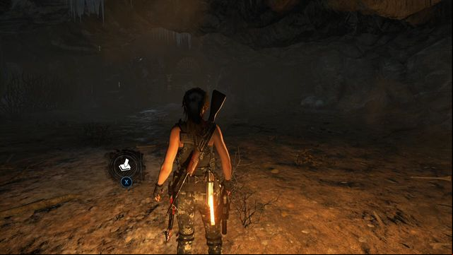 In the cave - Rise of the Tomb Raider: Chests, crypt treasures, Soviet Installation secrets - Soviet Installation - Rise of the Tomb Raider Guide