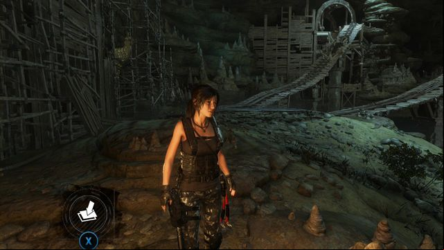After you drop into tomb Pit of Judgment, swim over to the other side - Rise of the Tomb Raider: Survival caches, Geothermal Valley secrets, map - Geothermal Valley - Rise of the Tomb Raider Guide