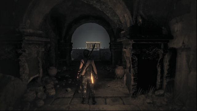 The entrance is close to the water, at the edge of the map - Rise of the Tomb Raider: Chests and crypt treasures, Geothermal Valley secrets - Geothermal Valley - Rise of the Tomb Raider Guide