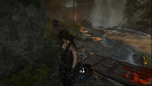 On your way away from the Ridgeline Base Camp, approach the escarpment - the chest is buried next to the platform from which you can jump into the water - Rise of the Tomb Raider: Chests and crypt treasures, Geothermal Valley secrets - Geothermal Valley - Rise of the Tomb Raider Guide