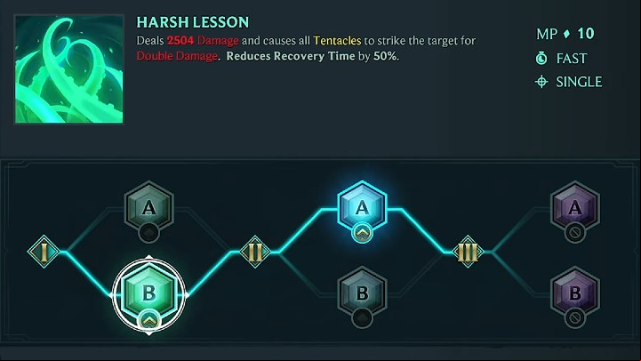 In the picture above, you will find our suggested way of developing Illaoi' - Ruined King: Illaoi - character build, skills, runes - Buildy - Ruined King Guide