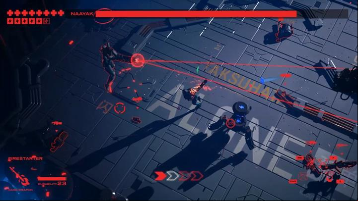 Naayak is very dangerous. You should prepare a strong melee weapon, charge your attacks and fight at a close range. - Naayak | Head Hunt - Head Hunt - Ruiner Game Guide