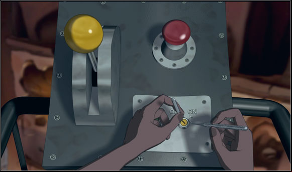 Maybe an old friend could help him - Activating the A.M.E.B.A. - Chapter III: Simpler than an ameba - Runaway 2: The Dream of the Turtle - Game Guide and Walkthrough