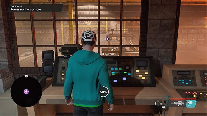 Follow Neenah and you will reach the control room with a console - Saints Row 2022: The Forge - walkthrough - Walkthrough - Saints Row Guide, Walkthrough