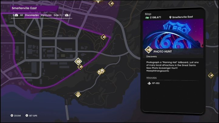 This Photo Hunt activity is available in the south-eastern part of the location, near the Weather Station - Saints Row 2022: Discoveries (Smelterville East) - list and description of activity - Smelterville East - Saints Row Guide, Walkthrough