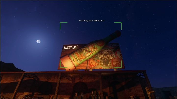 The object that you need to photograph is a billboard showing the bottle in 3D - Saints Row 2022: Discoveries (Smelterville East) - list and description of activity - Smelterville East - Saints Row Guide, Walkthrough