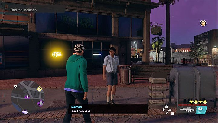 Talk to Kev at the church about the lost packages, as well as your plans to find them and forcefully retrieve them - Saints Row 2022: Idol Hands - walkthrough - Walkthrough - Saints Row Guide, Walkthrough
