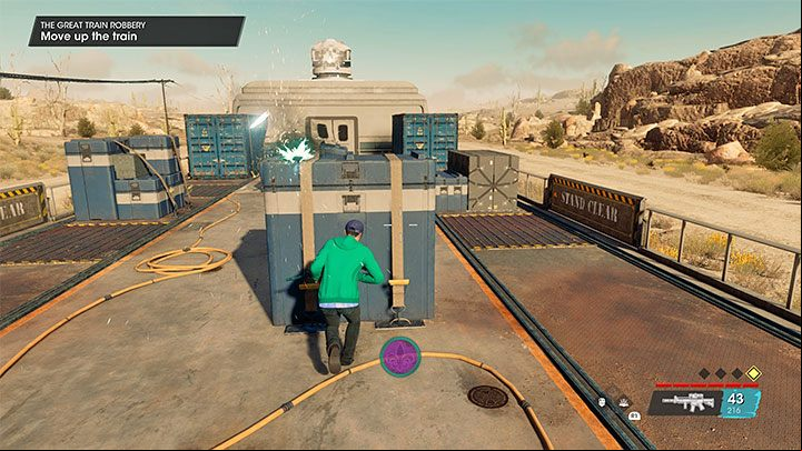 You must make your way up the train to reach the cash - Saints Row 2022: The Great Train Robbery - walkthrough - Walkthrough - Saints Row Guide, Walkthrough