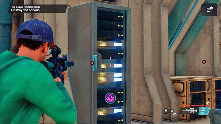 Eventually you'll be underneath the turret - Saints Row 2022: The Great Train Robbery - walkthrough - Walkthrough - Saints Row Guide, Walkthrough