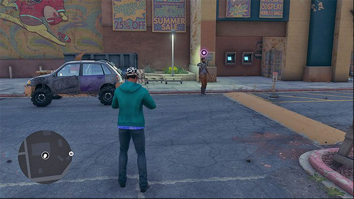 This mission's questgiver is Eli, who'll invite you to the local LARP - Saints Row 2022: The Dustmoot - walkthrough - Walkthrough - Saints Row Guide, Walkthrough