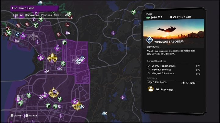 Reward - Saints Row 2022: Side Hustles (East Old Town) - list, description of activity - East Old Town - Saints Row Guide, Walkthrough