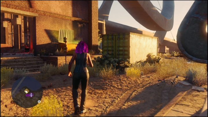 To complete this activity, you only need to search the dumpster that glows gold - Saints Row 2022: Discoveries (Lake Sabastian) - list and descriptions of activity - Lake Sabastian - Saints Row Guide, Walkthrough