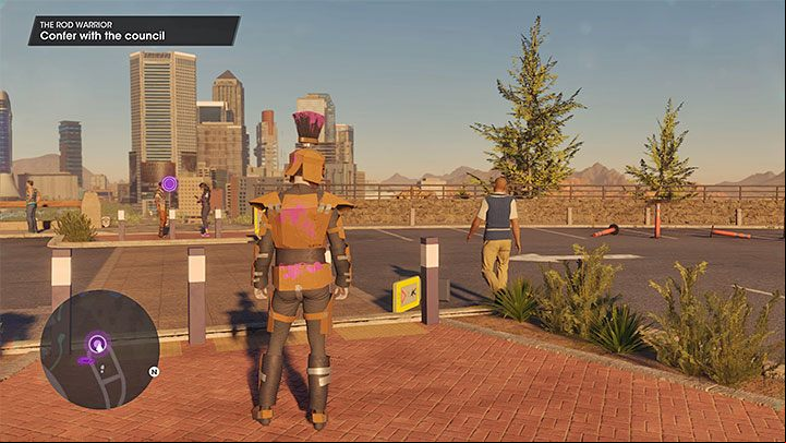 Eli is waiting for you at the Monte Vista viewpoint - Saints Row 2022: The Rod Warrior - walkthrough - Walkthrough - Saints Row Guide, Walkthrough