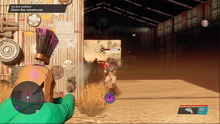 The next location you must visit is the warehouse you can reach on foot - Saints Row 2022: The Rod Warrior - walkthrough - Walkthrough - Saints Row Guide, Walkthrough