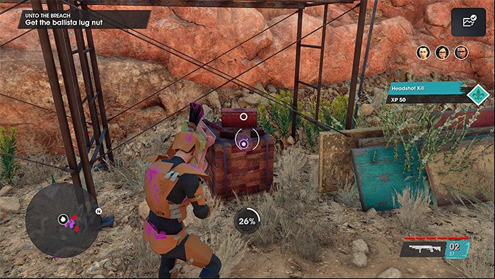 Start by eliminating the enemies from the nearby towers - Saints Row 2022: Unto the Breach - walkthrough - Walkthrough - Saints Row Guide, Walkthrough