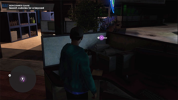 You'll eventually reach a lab, where you must search the nearby cubicles for a keycard - Saints Row 2022: Non-Compete Clause - walkthrough - Walkthrough - Saints Row Guide, Walkthrough