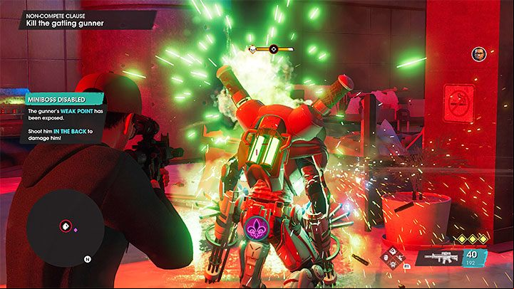 This will stun him for a while - Saints Row 2022: Non-Compete Clause - walkthrough - Walkthrough - Saints Row Guide, Walkthrough