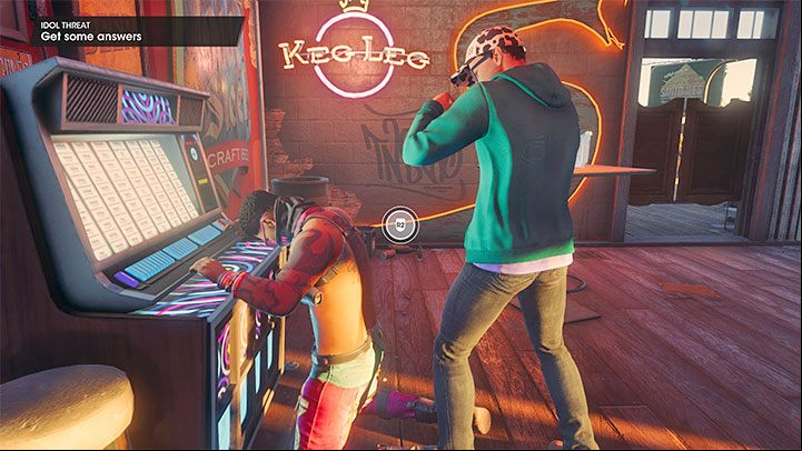 In the bar, approach the Idol standing by the jukebox - Saints Row 2022: Idol Threat - walkthrough - Walkthrough - Saints Row Guide, Walkthrough