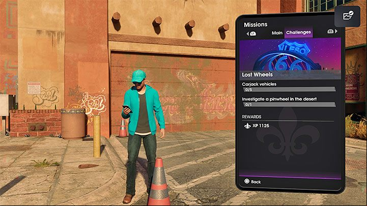 Major challenges are the ones found in the second tab of the Missions app - Saints Row 2022: Experience (XP) - how to earn and level up quickly? - FAQ - Saints Row Guide, Walkthrough